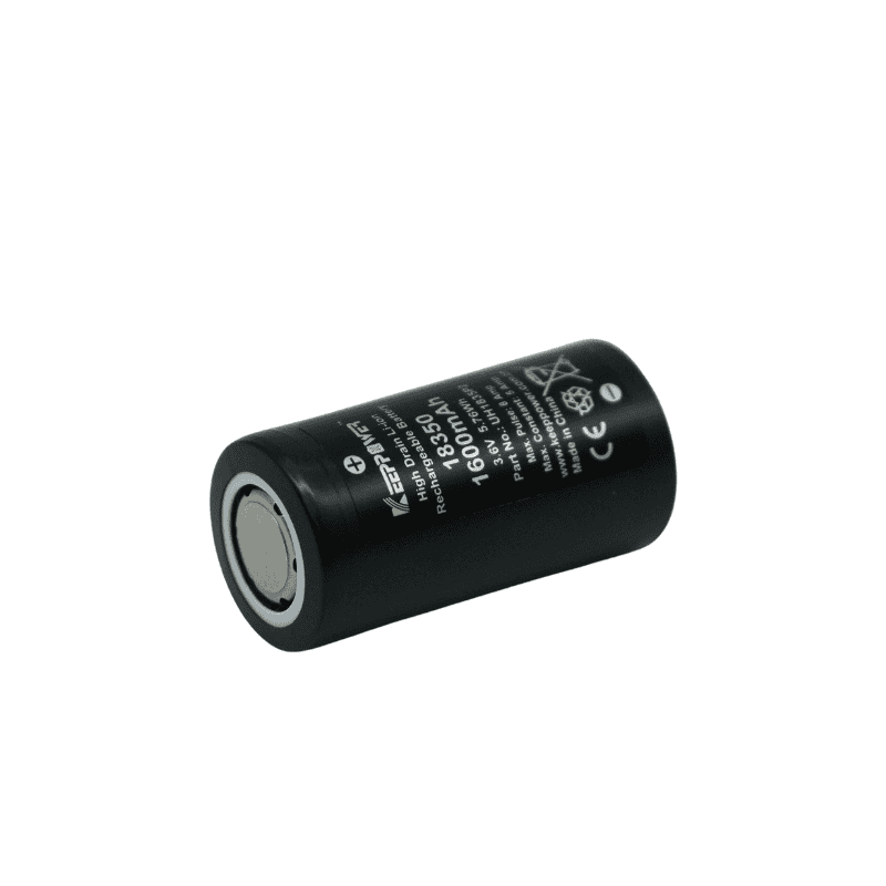 8放電 18350 1600mAh リチウムイオンバッテリー UH1835P2